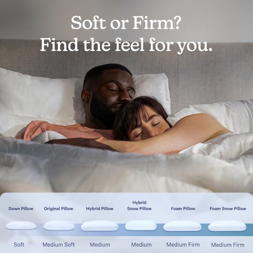 Casper Sleep Original King Pillow - Medium-Soft Down-Alternative Bed Pillow