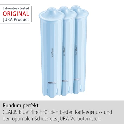 Water Filter Cartridge Set for Jura Coffee Machines - Claris Blue+