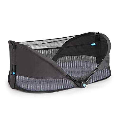 Baby Travel Pod - Portable Infant Cocoon for Flying and Car Trips, Grey