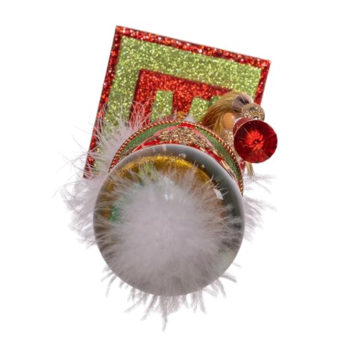 Kurt Adler 20" Animated Musical Nutcracker Water Globe Holiday Decor