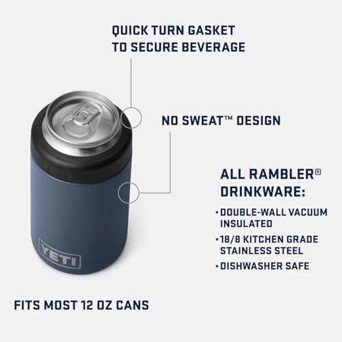 YETI Rambler 12 oz. Can Insulator - Blue Camo with No Can Insert
