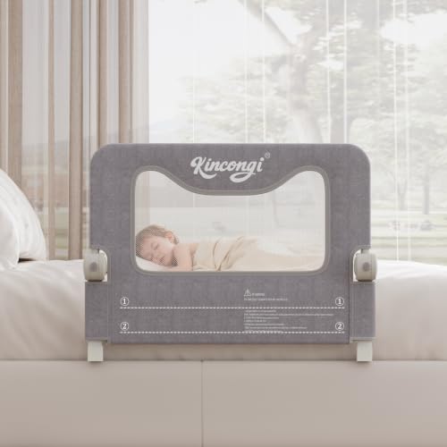 Bed Rail for Toddlers, 32 Inch Swing Down Toddler Rails