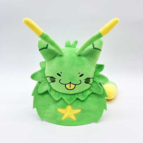 Plush Regretavator Plushie Furry Alien Cat Stuffed Plushies Pillow Doll Figure Game Cosplay Cute Fans Gift 9¡± (Green)