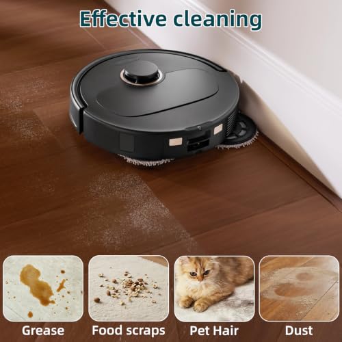 2 Pack Floor Cleaning Solution for Roborock Series Vacuum Robots - Streak-Free & Odor Eliminating