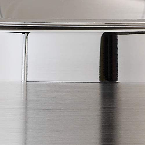 12 Quart Stainless Steel Stock Pot with Lid - Heavy Duty Cooking Pot