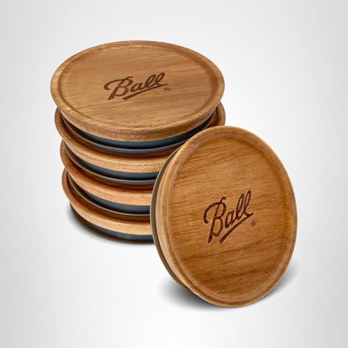 Ball® Jar Lids, 5 Pack Ball Jar Wooden Storage Lids