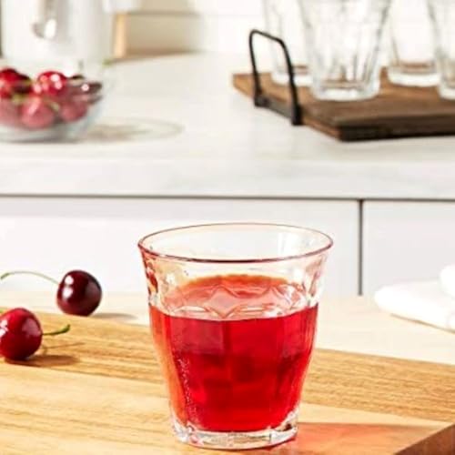 Duralex Picardie 8.4 fl oz Clear Tumblers Set of 6 - Impact & Shock Resistant