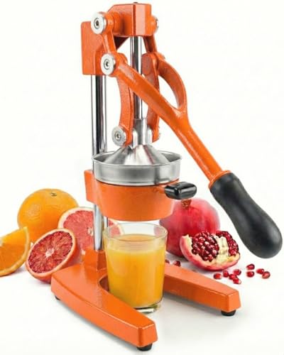 Eurolux Ultra-Premium Cast Iron Juicer | Extra-Large, Heavy Duty,
