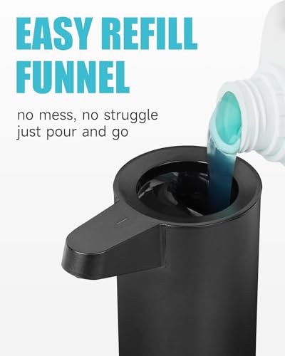 AIKE SensePro Automatic Soap Dispenser 12.8oz Matte Black Coating
