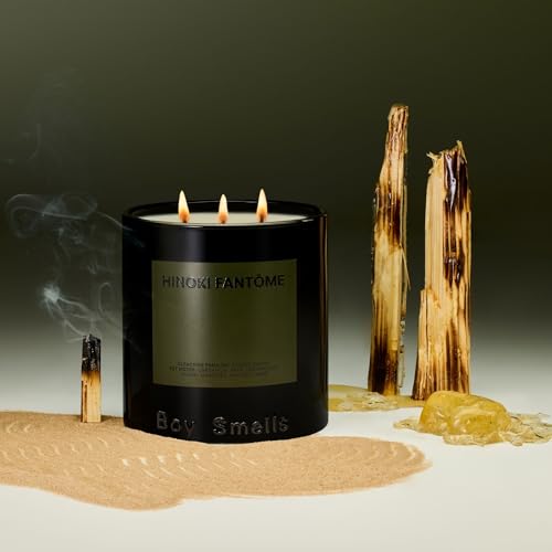 8.5 oz Scented Candle - Hinoki Fantôme with Japanese Cypress & Jasmine
