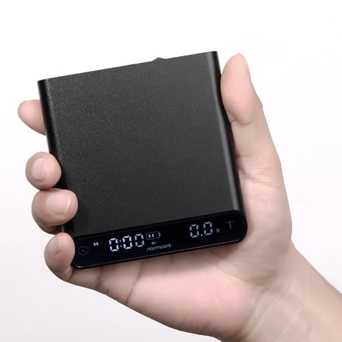 Normcore Pocket Coffee Scale V3 Black - Precise Drip & Espresso Barista Scale