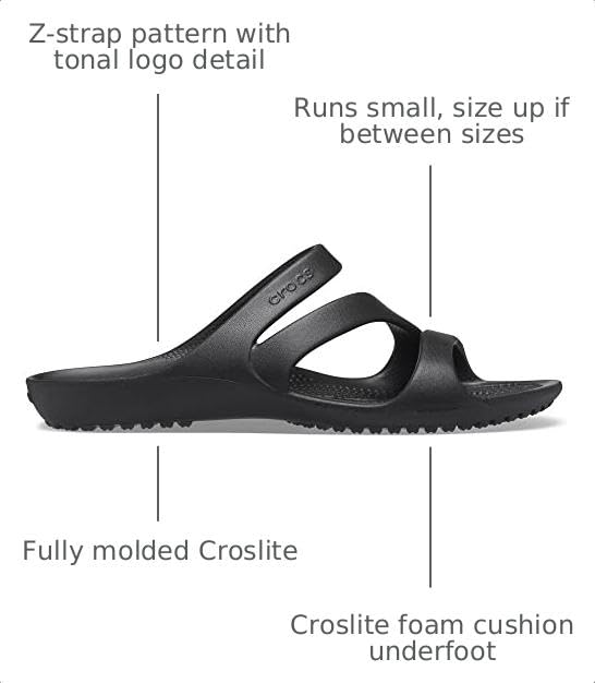 Crocs Women's Swiftwater Water Sandals - Black, Size 10, Versatile & Comfortable