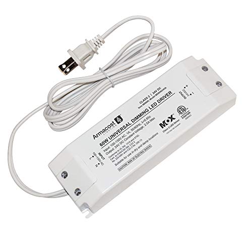 Armacost Lighting Series 1 60W 24V Dimmable LED Driver TRIAC for AC/DC Lighting