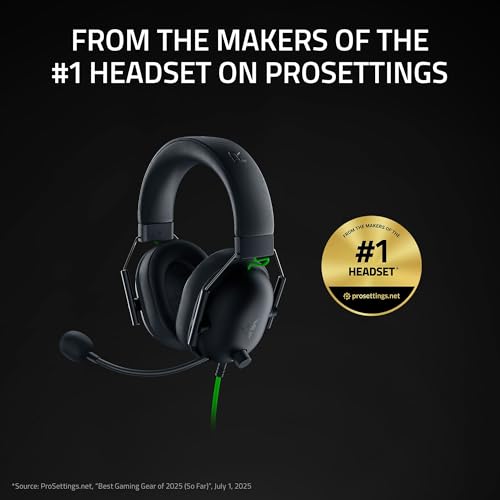 Gaming Headset with 7.1 Surround Sound - Black, 3.5mm Jack for PC