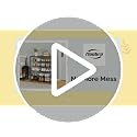 HOOBRO 6-Tier Shoe Rack with Rustic Brown & Black Finish, Large Capacity Entryway Shoe Organizer, 29.5"L x 11.2"W x 36.2"H