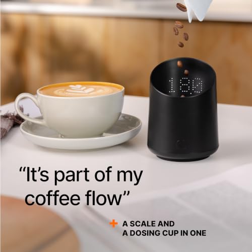 Digital Dosing Cup with LED Display for Coffee & Kitchen Use