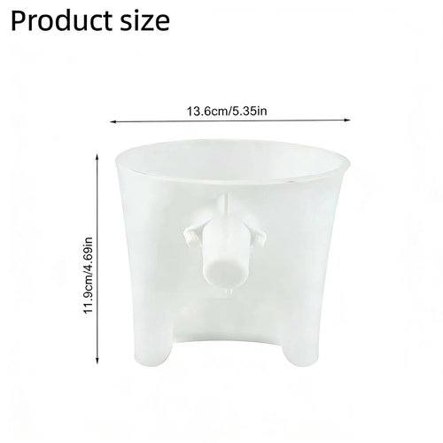 **KitchenAid Flour Funnel - Easy-Pour Mixer Attachment for 4.5-5 Qt Tilt-Head Mixers | Prevents Spills**