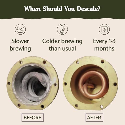 Breville Espresso Machine Descaler Kit - 10 Uses, Eco-Friendly Coffee Cleaner