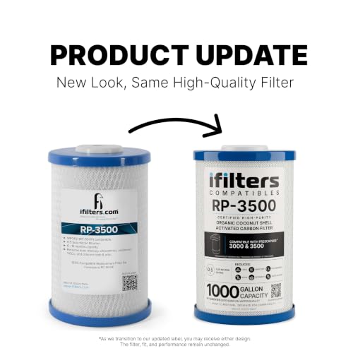 iFilters RP-3500 Water Filter Replacement for Royal Prestige FrescaPure 3500 - 1 Pack