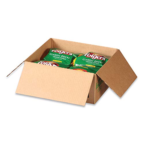 Folgers Classic Decaf Medium Roast Ground Coffee Filter Packs - 40 Count