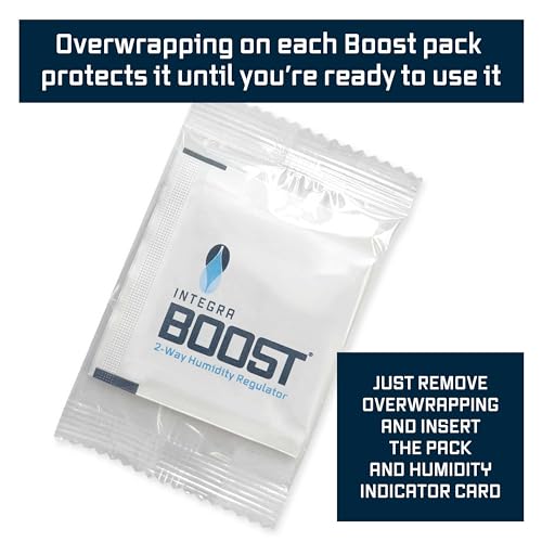 Integra Boost 62% RH 2-Way Humidity Control Pack - Pack of 50, 8g
