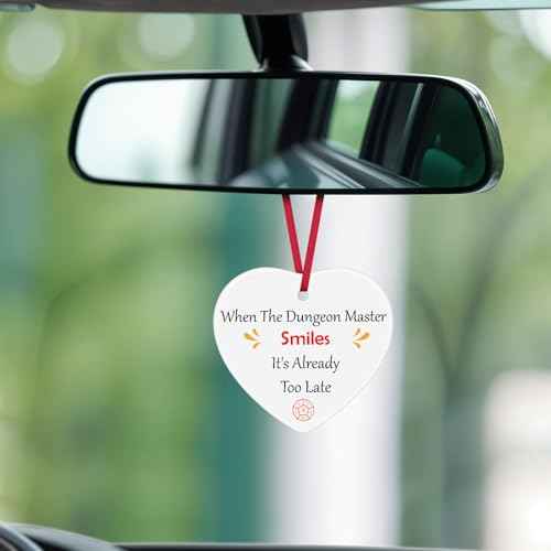 Dungeon Master Gift DND Gift When The Dungeon Master Smiles It's Already Too Late Ornament Keepsake Sign RPG Gamer Gifts DND Player Gifts Dungeon Master Fans Present