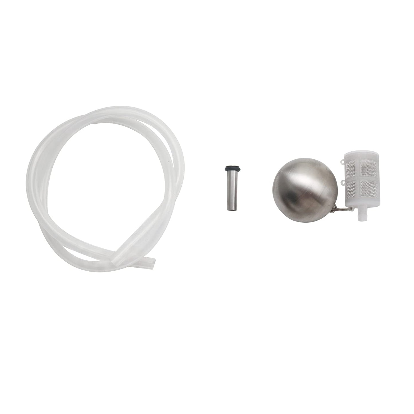 304 Stainless Home Brew Beer FermZilla Ball Floating Beer Keg Liquid Dip Tube with Floating Dip Tube Filter and 80CM Silicone Dip Tube