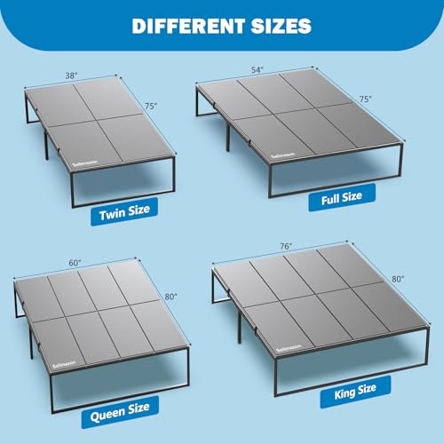 Bunkie Board Full Size (54x75''), Heavy Duty Bed Boards for Frame