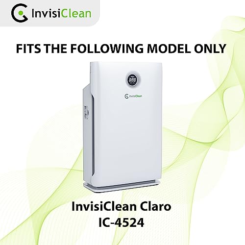 InvisiClean Claro HEPA Filter Replacement Pack for IC-4524 - 1 Count