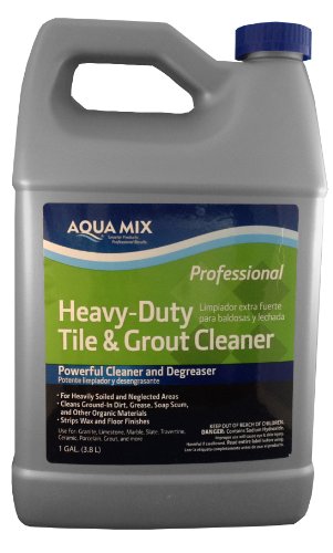Heavy Duty Tile and Grout Cleaner Gallon - Degreaser for Stone & Ceramic Surfaces