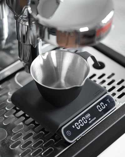 Normcore Pocket Coffee Scale V3 Black - Precise Drip & Espresso Barista Scale