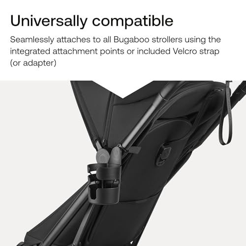 Universal Bugaboo Stroller Cup Holder - Keeps Drinks Secure & Upright