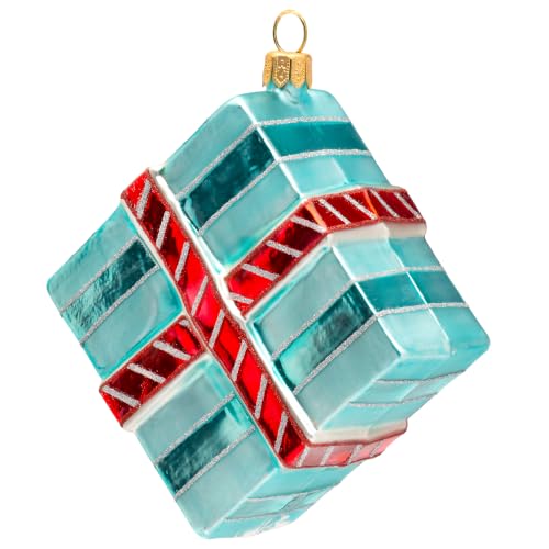 Miss Christmas 2026 Collection Blown Glass Christmas Tree Ornament - Christmas Delight