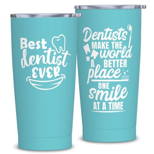 20oz Dentist Gifts Tumbler - NVFCC Stainless Steel Travel Mug for Dental Professionals