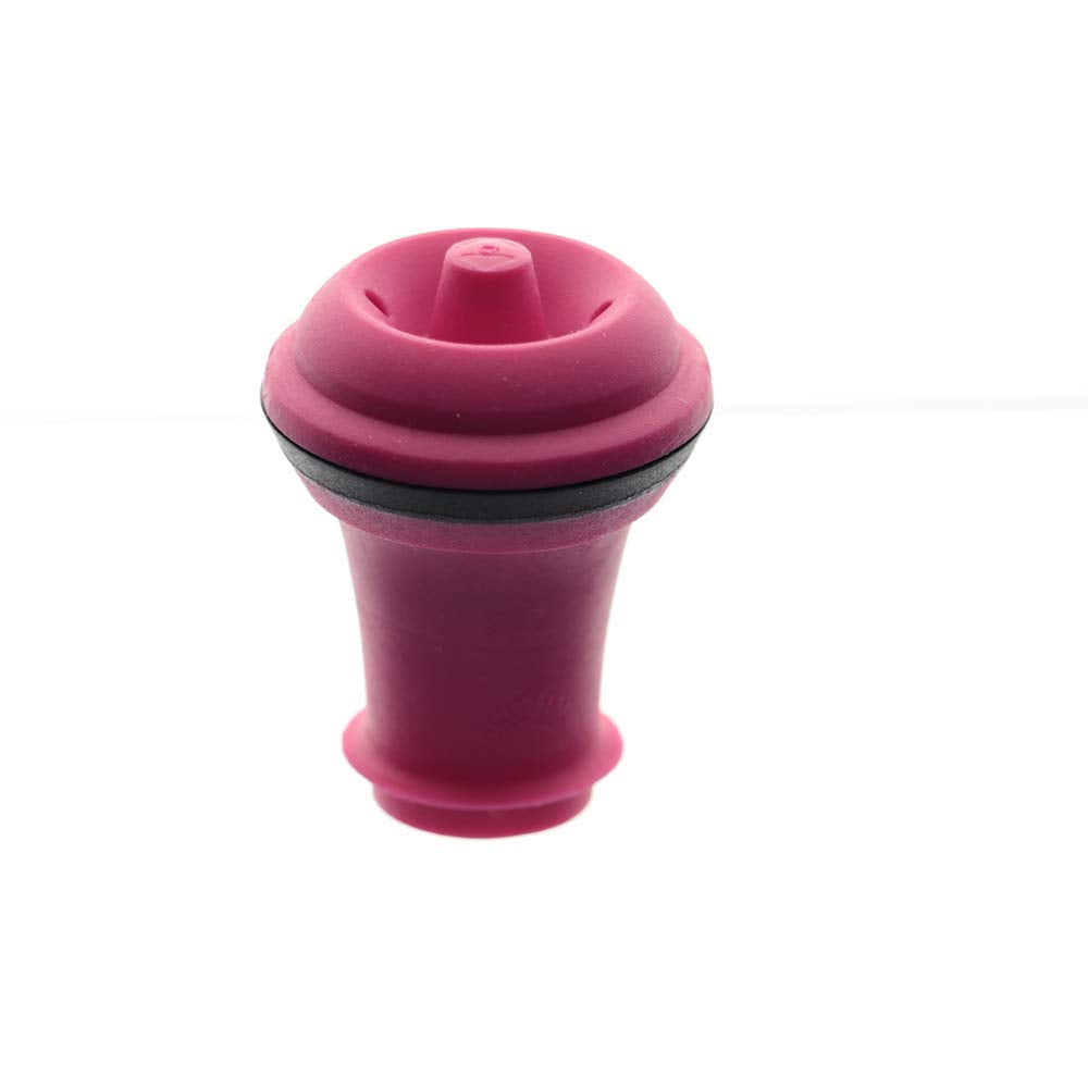 Vacu Vin Wine Saver Vacuum Stoppers – Set of 3 – Multicolor – Airtight Seal to Keep Wine Fresh Up to a Week – Compatible with Vacu Vin Wine Saver Pump – Reusable & Dishwasher Safe