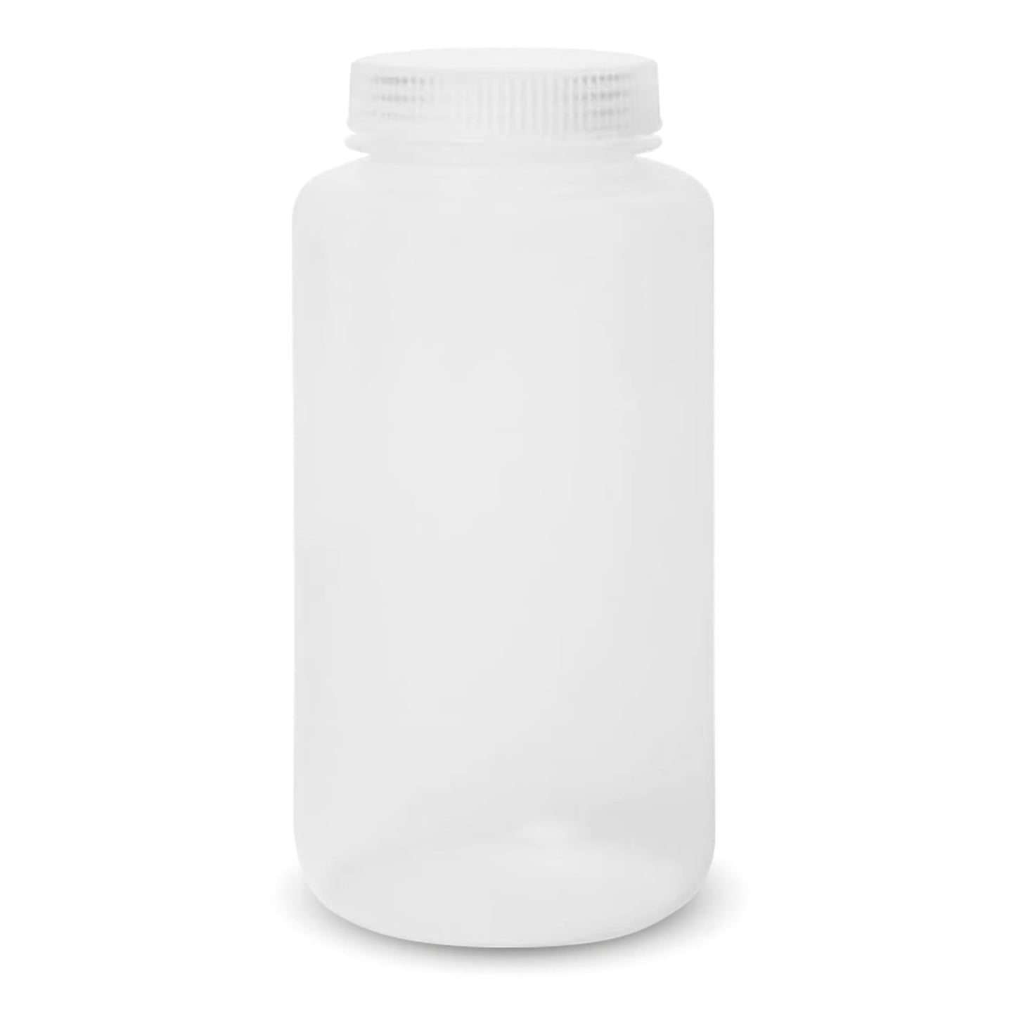 United Scientific® Unistore™ - Sample Containers with Lids - Laboratory Grade Polypropylene Wide Mouth Reagent Bottle - 32 Oz Bottles with Caps (1000ml), Plastic Bottles with Lids, Pack of 1
