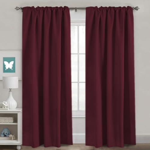 H.VERSAILTEX Christmas Blackout Curtains Thermal Insulated Window