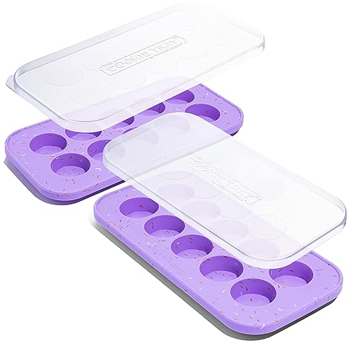 Souper Cubes Silicone Cookie Dough Freezer Containers - 2 Pack