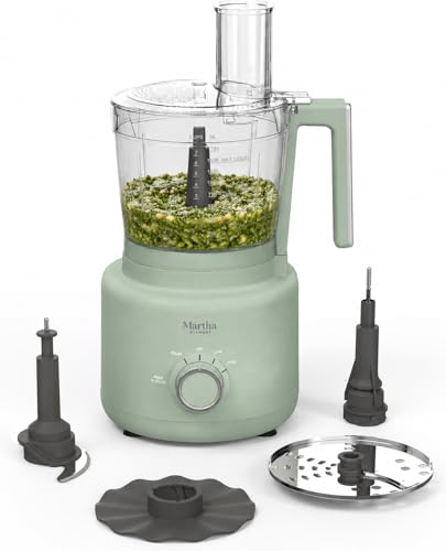 10 Cup Food Processor & Electric Chopper - Honeydew Green - One Touch Pulse