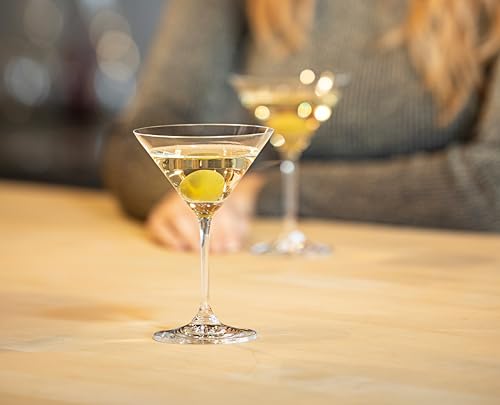 Riedel Vinum Martini Glasses - Crystal Stemware for Cocktails, 2-Piece Set