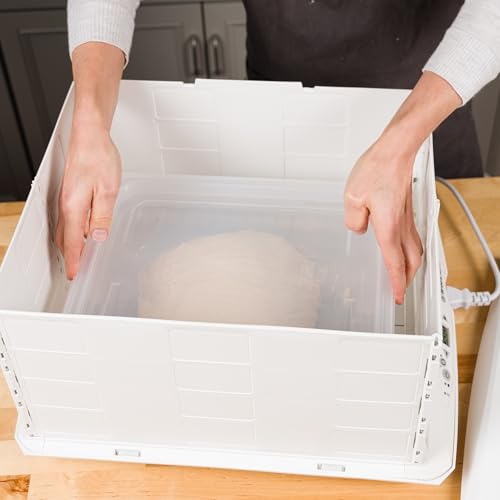 Proofing Container Set 2 Pack with 6L Capacity for Dough Rising, Bread & Pizza - Stackable, BPA-Free, Dishwasher Safe - Variation 2
