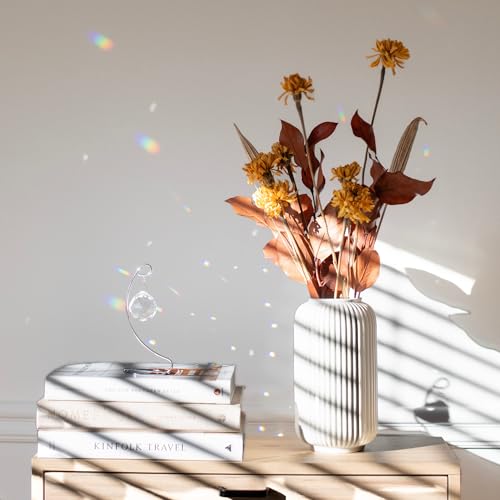 Memorialight Tabletop Sympathy Gift with Stand - Memorial Light & Rainbow Prism for Loss of Loved Ones