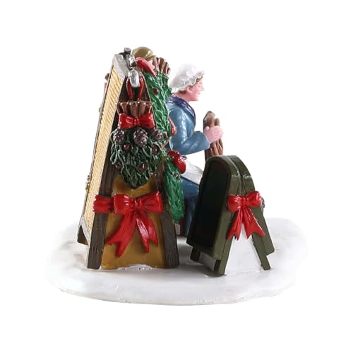 Lemax Handmade Christmas Village Wreaths - Holiday Decor, Artisan Design