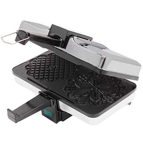 Electric Pizzelle Maker - Non-Stick 5-Inch Cookies, Black Variation