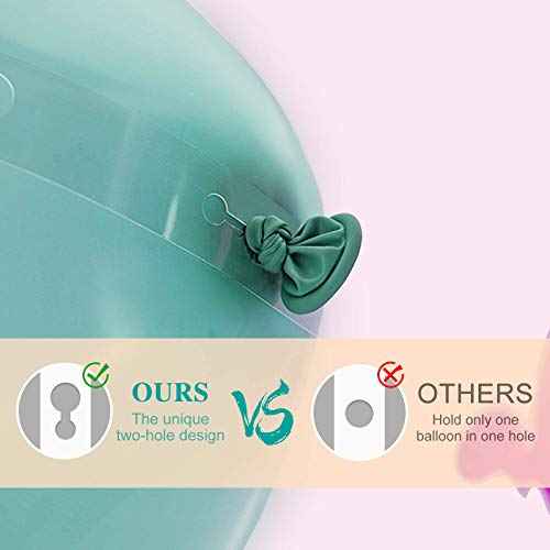 12 Rolls Balloon Arch Tape, 131.2 Feet Tape Strip with Holes, 400 Removable Dots for Party Decorations, Birthday, Wedding, Baby Shower, Christmas, Halloween, Thanksgiving
