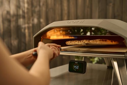 9 Inch Aluminum Pizza Turning Peel - Lightweight Long Handle Oven Tool