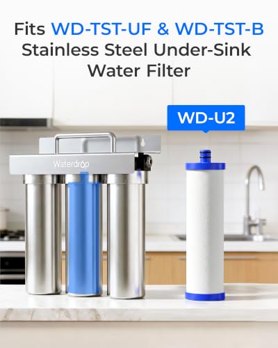 Waterdrop P1 U2 C3 Filter Replacement Pack for TST-UF Under Sink System