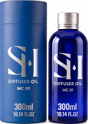 SCENTHORIZON Monaco MC01 Hotel Diffuser Oil Refill 10.14 oz - Elegant Floral & Woody Notes, Waterless & Pet Safe