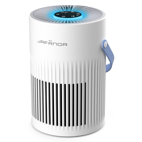 Jafanda Air 20dB Ultra-Quiet Bedroom Air Purifier with HEPA Filter