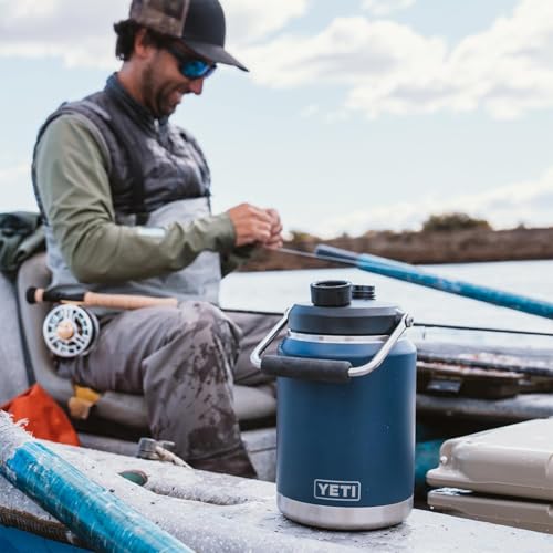 YETI Rambler Half Gallon Jug 2.0 Vacuum Insulated Leakproof Stainless Steel Royal Blue